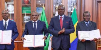 Le Chef de l'État préside la cérémonie de signature de la convention de financement entre l'État gabonais, BGFI Bank et MIKA Services