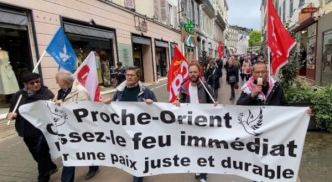 Manifestation pour la Palestine à Pau