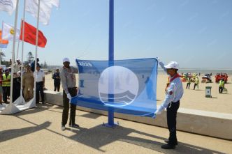 La plage d'Essaouira labellisée "Pavillon Bleu" pour la 21e année consécutive