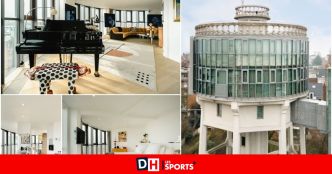 Envie de mener la vie de château... d'eau ? Un triplex perché à 35 mètres de hauteur dans les beaux quartiers de Forest est à vendre (PHOTOS ET VIDÉO)