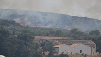 DIRECT Incendie à Fabrègues : des habitants évacués, l'autoroute A9 coupée dans les deux sens... suivez l'évolution de la situation