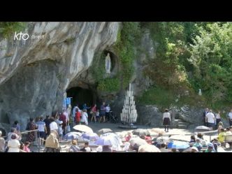 Chapelet du 5 juillet 2025 à Lourdes