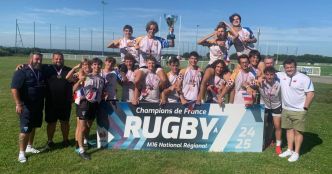 Rugby à 7 - Championnat de France M16. L'Union Côte et Saône sacrée