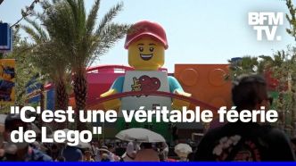 Le plus grand parc Legoland du monde vient d'ouvrir en Chine à Shanghai