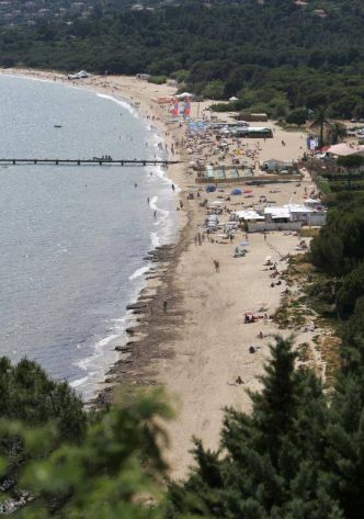 Cette plage du golfe de Saint-Tropez a été fermée à la baignade en raison d'analyses non conformes