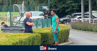 Ilay Camara présent au match amical d'Anderlecht avec un maillot des Mauves (PHOTO)