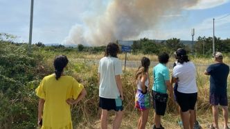 EN IMAGES Incendie à Fabrègues : 100 hectares parcourus, automobilistes bloqués sur l'A9, évacuations... nos reporters partagent leurs clichés