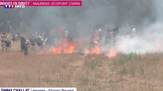 VIDÉO - Manifestation anti-A69 : les images des premières tensions  | TF1 INFO