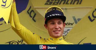 ”Je n'aurais jamais osé en rêver” : Jasper Philipsen savoure sa victoire et son maillot jaune