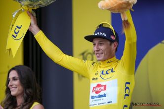 Jasper Philipsen : "Je vais pouvoir encadrer ce maillot jaune chez moi"