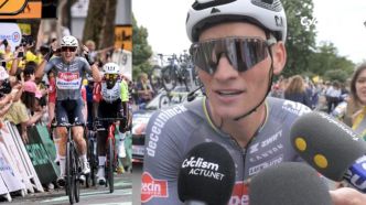 TDF. Tour de France - Van der Poel :"C'est fantastique de commencer comme ça... "