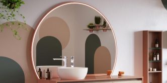 Suivez toujours la règle du "pouce" pour choisir un miroir de salle de bain (et pourquoi c'est important)