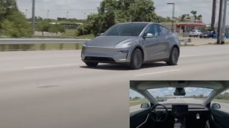 Tesla livre une voiture sans chauffeur à Austin... mais les questions demeurent