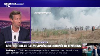 A69: boules de pétanque, haches... 55 saisies de potentielles armes par destination par les forces de l'ordre en marge de la manifestation