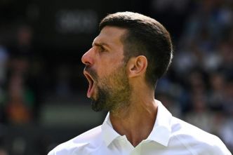 Vidéo - Le point au filet stratosphérique remporté par Djokovic contre Kecmanovic à Wimbledon
