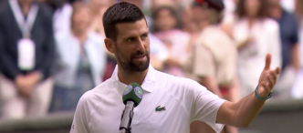 Djokovic en démonstration avec sa fille après sa qualification pour les huitièmes de finale : « Montre-nous chérie »