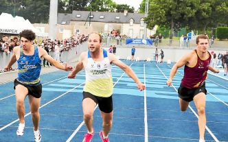Meeting de Quimper Athlétisme : une soirée gâché par la pluie et le vent