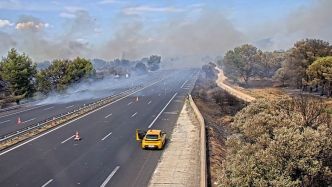 Incendie dans l'Hérault : la circulation rétablie dans les deux sens sur l'Autoroute A9, plus de 400 hectares consumés par les flammes