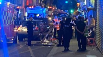 Paris : une jeune automobiliste percute la terrasse d'un restaurant à Belleville, quatorze blessés légers