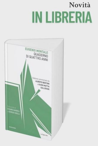 Eugenio Montale, Quaderno di quattri anni