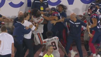 L'animosité a débordé et les Alouettes ont protégé leur vestiaire