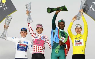 Classement général, victoires d'étapes, maillots distinctifs : combien gagnent les coureurs du Tour de France 2025 ?
