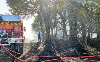 Des feux d'espaces naturels dans le sud et l'est du Morbihan ravagent 5 hectares de végétation