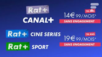 L'offre Rat+ de Canal+ revient à petit prix pour les moins de 26 ans