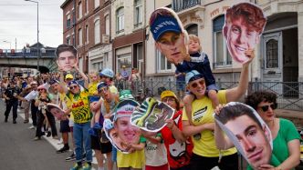 Tour de France : plus d'un million de spectateurs au bord des routes samedi