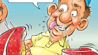 La caricature d'Ygreck
