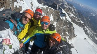 Quatre alpinistes, dont deux Gémenosiens, portent la voix des jeunes jusqu'au mont Blanc