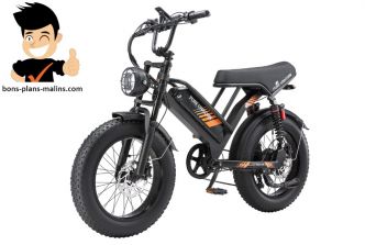 Vélo électrique fatbike PURE UNICORN U5 en promotion : puissance et liberté à 899€