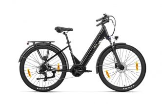 Vente flash vélo électrique de ville Touroll Urbano 3 à 1019 € (27,5 pouces , 250W, moteur pédalier, capteur de couple)  ‍♂️