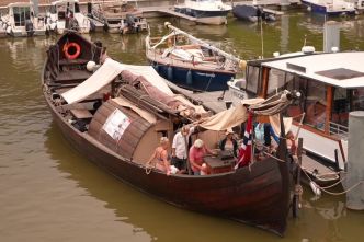"C'est comme être sur un musée vivant, c'est un saut dans le temps" : un étonnant navire viking en escale à Lyon