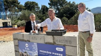 Le chantier d'un projet de logements sociaux lancé à Ceyreste : "Un parc habité avec de la verdure partout"