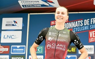 La championne de France amateurs Noémie Abgrall gagne une manche de la Coupe de France