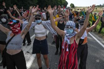 Chantier de l'A69: une manifestation tendue entre fête et incidents