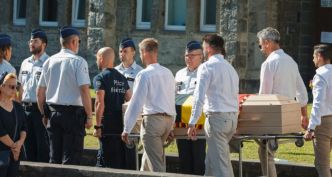 Un hommage rendu au policier Guillaume Kip