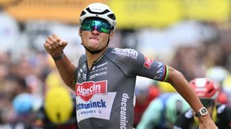 Tour de France 2025 : Van der Poel s'impose à Boulogne-sur-Mer et s'empare du maillot jaune
