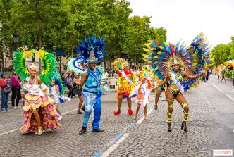 Carnaval Tropical de Paris 2025 sur les Champs-Elysées, les photos
