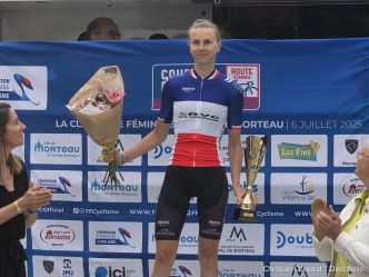Noémie Abgrall : « J'avais envie de bien faire avec le maillot »