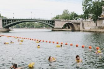 A Paris, les trois sites de baignade dans la Seine sont restés fermés dimanche en raison des pluies