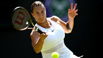 Wimbledon: Aryna Sabalenka en quart de finale