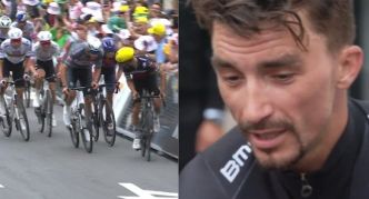 TDF. Tour de France  - Julian Alaphilippe : "Quand j'ai vu Van der Poel dans ma roue..."