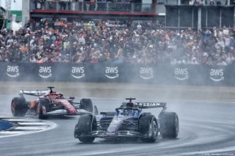 Albon est allé chercher les points grâce à la fin de course en slicks
