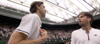 Cameron Norrie, sur sa discussion très franche avec Nicolas Jarry après la balle de match : « Vous avez pu voir que j'étais un peu vocal. Je pense que c'est à cause de mon énergie »