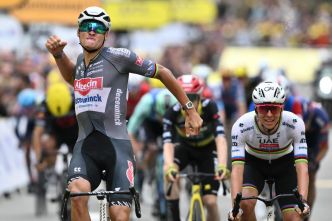 Tour de France : Mathieu Van der Poel fait feu de tout bois à Boulogne-sur-Mer