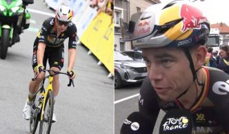 TDF. Tour de France - Wout Van Aert : "Je devais être là dans le final, mais..."