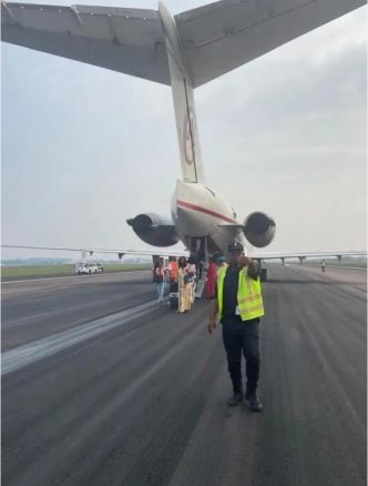 Brazzaville: Explosion à l'atterrissage du pneu d'un avion de la compagnie Canadian Airways