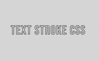 Tuto CSS : Contour de Texte avec text-stroke & text-shadow